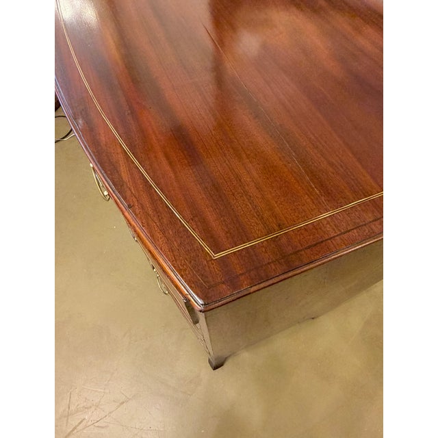 19th Century English Bow Front Chest For Sale - Image 9 of 15