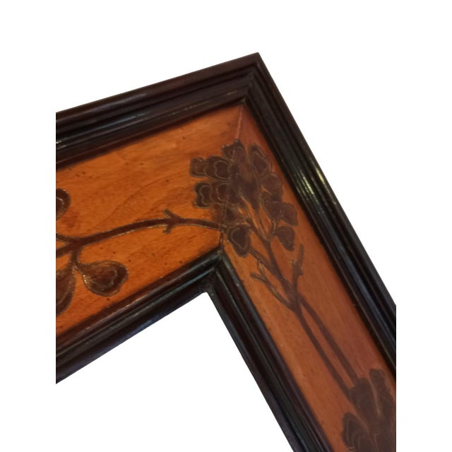 Austrian Viennese Secession Veneered Wood Frame, 1890s For Sale - Image 11 of 18