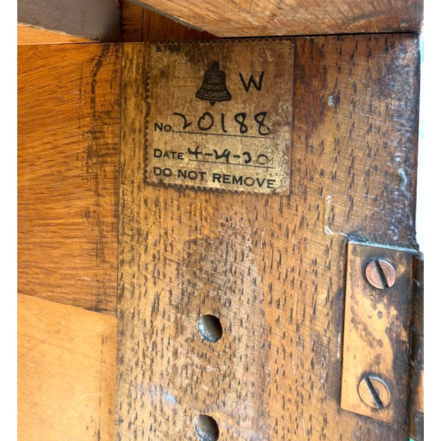 Antique Modular Oak Storage Cabinet For Sale - Image 10 of 11
