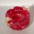 Red Murano Glass Bowl with Gold, 1950s For Sale - Image 3 of 8