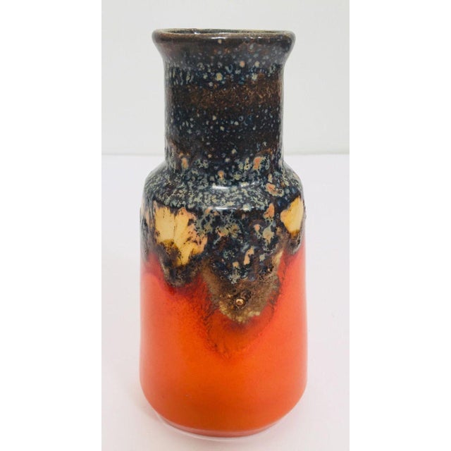 West German “Fat Lava” Studio Pottery Vase, Bauhaus-Inspired, Circa 1960s For Sale - Image 12 of 16