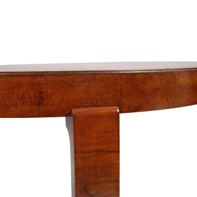 Art Deco Walnut Veneer Coffee Table by Osvaldo Borsani for Atelier Borsani Varedo, 1930s For Sale - Image 6 of 9