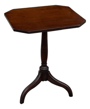 18th Century George III Mahogany Tripod Table, 1790