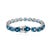 Not Yet Made - Made To Order Modernist London Blue Topaz 42.45 CTW Oval Cut Bracelet- Christmas Gifts For Sale - Image 5 of 10
