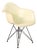 1950s 1st Generation Attributed to Eames for Herman Miller Eiffel Base Shell Chair Rope Edge Parchment For Sale
