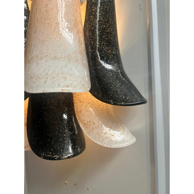 Italian Murano Sconces, 1970s, Set of 4 For Sale - Image 9 of 10