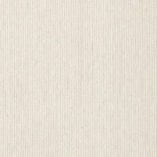 Schumacher Mackay Linen Stripe Sheer Fabric in Pebble For Sale