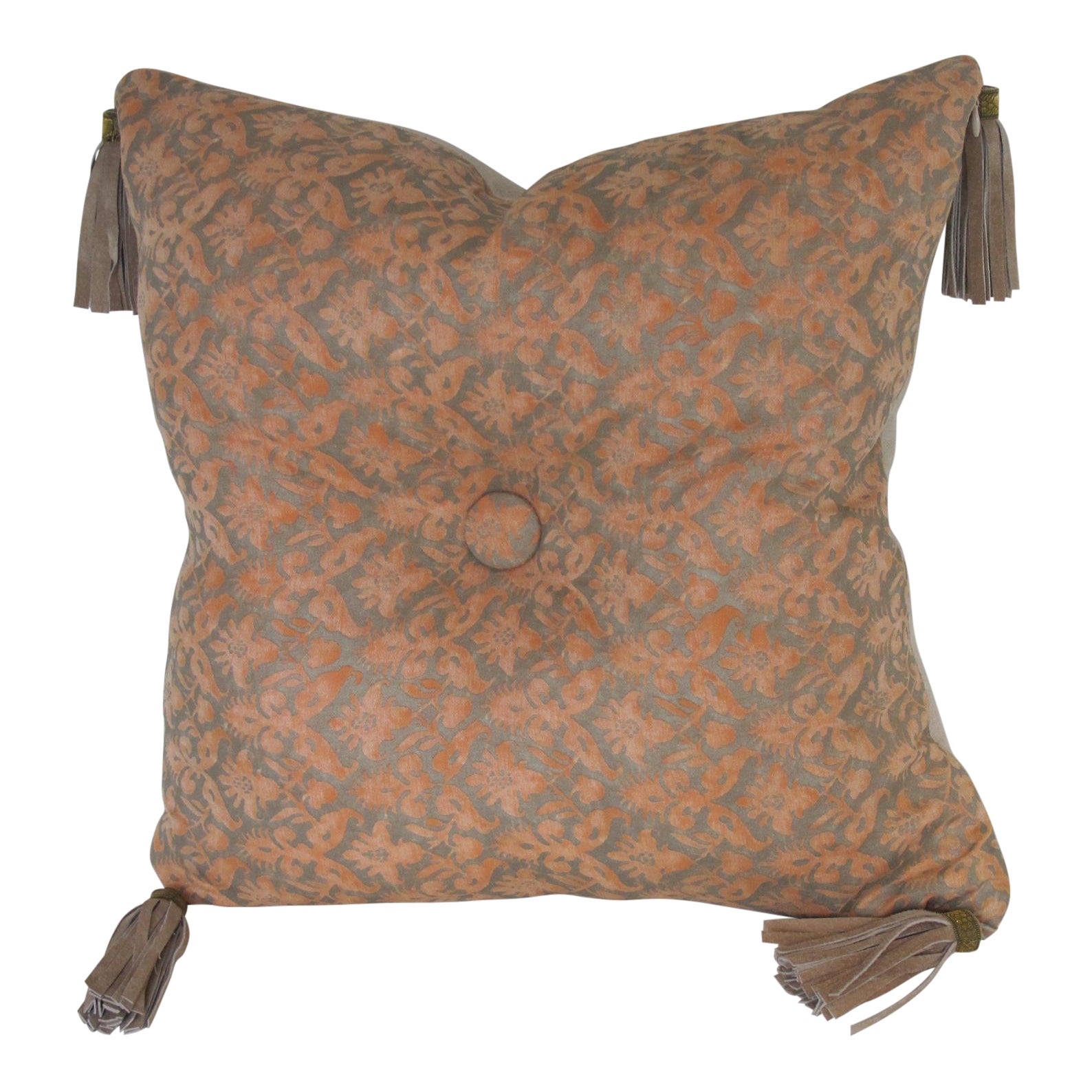 Fortuny Pillow With Tassels Chairish