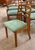 Teal Set of Six Mid Century Modern Low Profile Teak Frame Dining Chairs by G-Plan Furniture, Uk c.1960 For Sale - Image 8 of 9