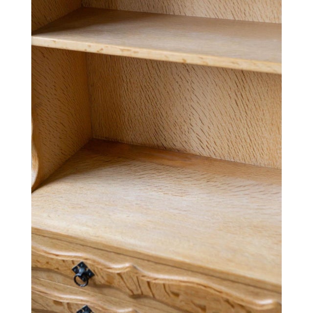 Kjærnulf Style Danish Oak Bookcase, C. 1970s For Sale - Image 12 of 13