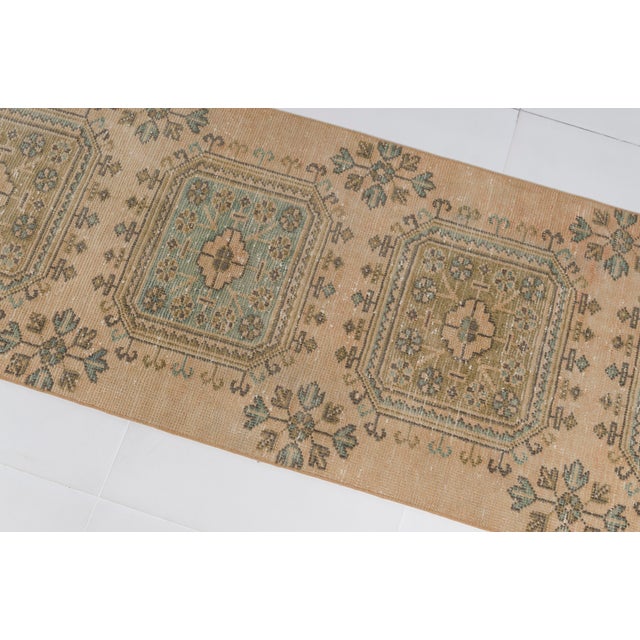 Tan 1950s Organic Wool Carpet For Sale - Image 8 of 10