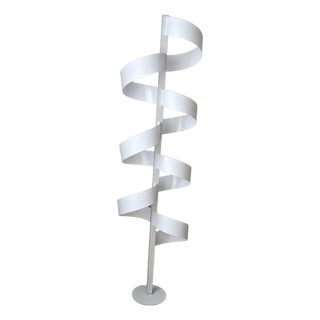 Aura Floor Lamp No. 1/30 in Aluminum and Polycarbonate by Tommaso Cristofaro For Sale