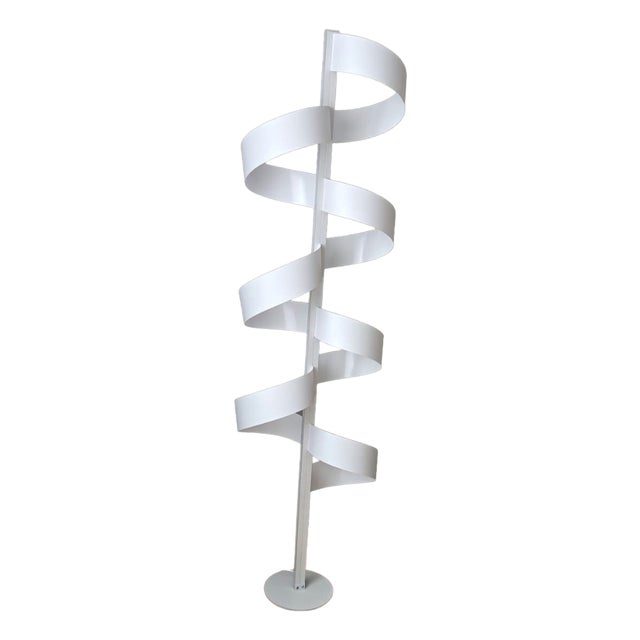 Aura Floor Lamp No. 1/30 in Aluminum and Polycarbonate by Tommaso Cristofaro For Sale