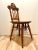 Victorian Late 19th Century Black Forest Hand Carved North Wind Chair For Sale - Image 3 of 12