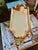 Mid-Century Petite Italian Florentine Giltwood Rococo Wall Mirror For Sale - Image 4 of 11