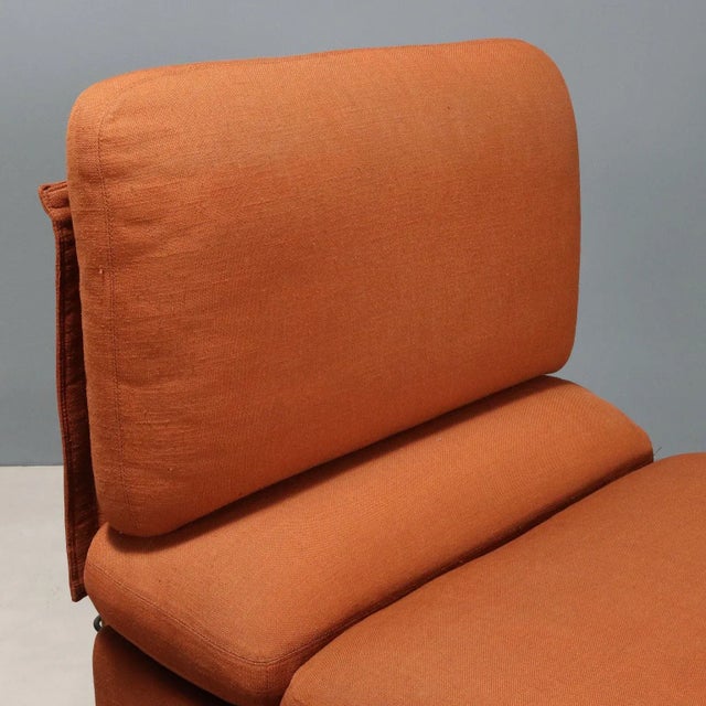 Brown Zanotta Armchairs, 1980s, Set of 3 For Sale - Image 8 of 15