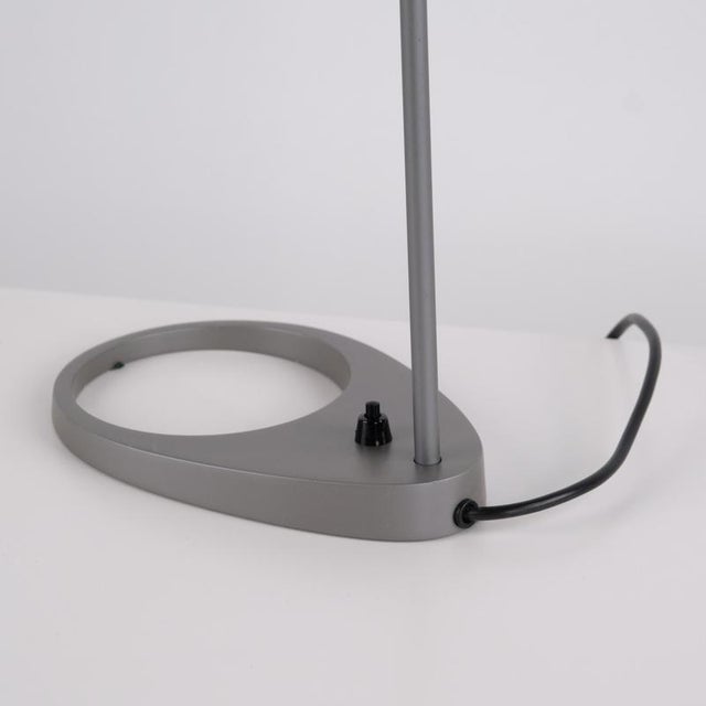 Aj Table Lamp in Grey by Arne Jacobsen for Louis Poulsen, 1957 For Sale - Image 10 of 13