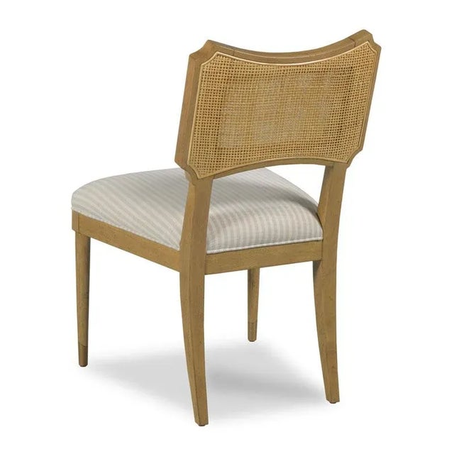 Traditional Celerie Kemble for Woodbridge Powers Cane Side Chair in Auden For Sale - Image 3 of 5