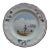 Set of 7 Vintage Hand Painted Veuve Perrin Plates For Sale