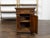 Wood Small Italian 1800s Walnut Cabinet with Carved Urn, Foliage and Mascaron Décor For Sale - Image 7 of 12