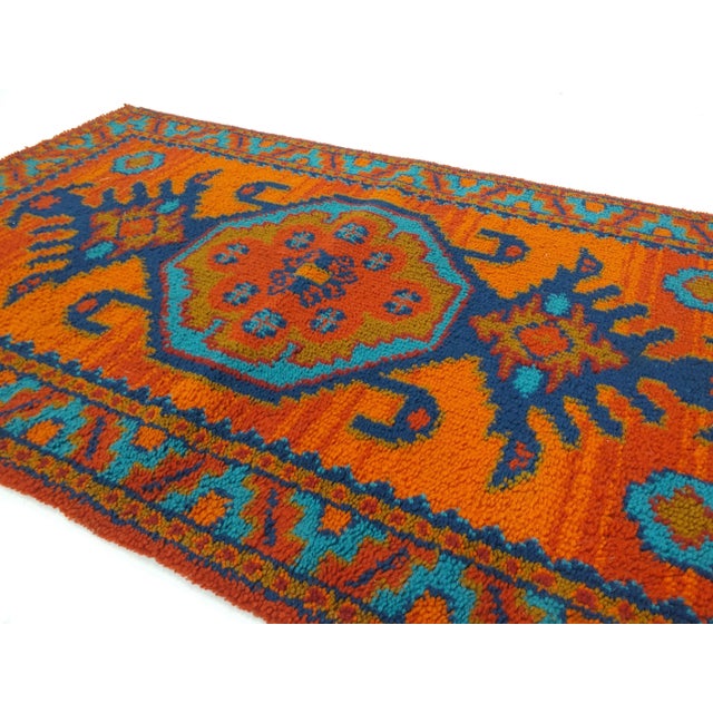 Mid-Century Carpet in the Style of Ege Rya, 1970s For Sale - Image 6 of 12