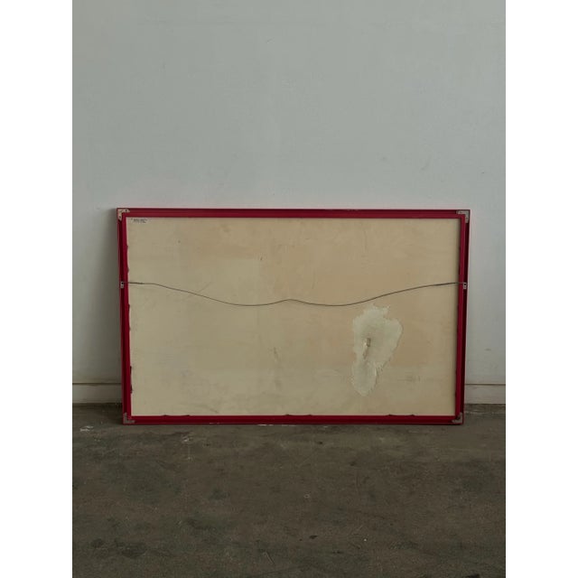 Bright Pink 1990s “I Love Long Summer“ Print by Walasse Ting For Sale - Image 8 of 14