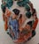 Wood Antique 19th Century Chinese Famille Rose Molded Porcelain Snuff Bottle With Qianlong Mark For Sale - Image 7 of 11