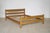 Solid elm bed frame, quality construction, delivered disassembled, without base or mattress, designed for 140 cm X 190 cm...
