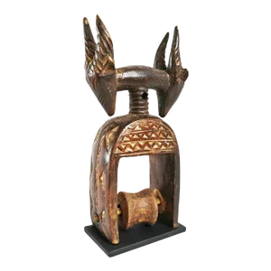 Antique Antelope Heddle Pulley