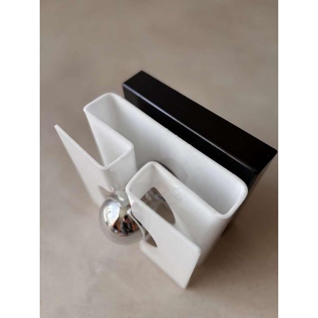 Black Space Age Wall Lamp in Acrylic Glass, 1970s For Sale - Image 8 of 15