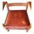 Wood L & J. G. Stickley Oak Rocking Chair With Cognac Saddle Leather Covered Seat, Circa 1912 - 1920 For Sale - Image 7 of 12