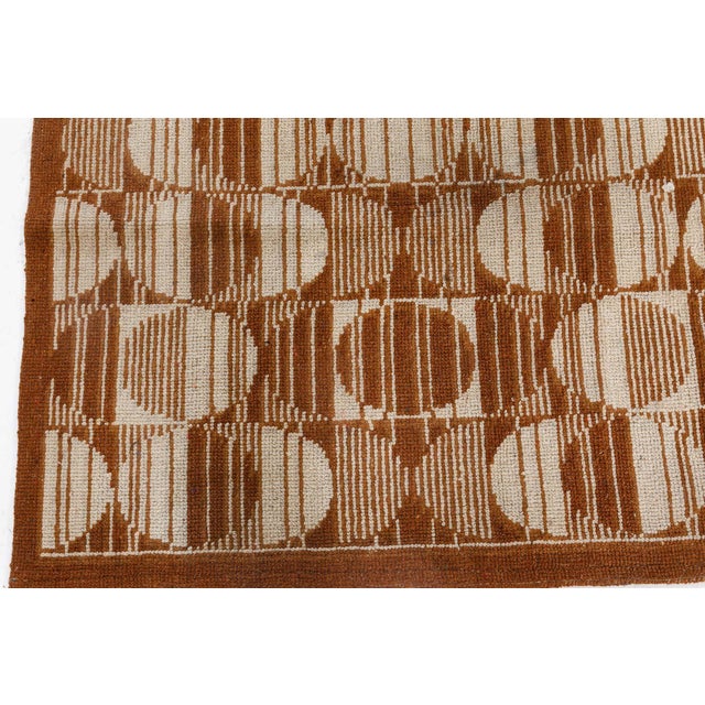 Doris Leslie Blau Vintage Art Deco Rug For Sale - Image 4 of 6