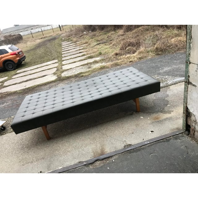 Mid-Century Green Green Daybed, 1960s For Sale - Image 6 of 11