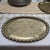 1940s Old World Oval Tray Large 24 Inch Embossed Floral Platter Authentic Well Preserved. For Sale - Image 16 of 17