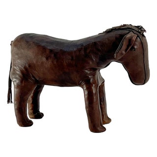 1960's Dimitri Omersa Leather Abercrombie & Fitch Donkey For Sale