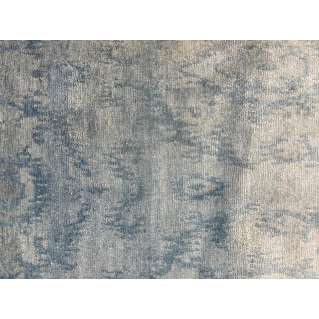 100% Viscose pile genuine hand made Modern Style rug -