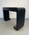Late 20th Century Mid-Century Modern Black Console Table With Drawer For Sale - Image 4 of 8