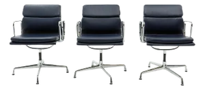 EA 208 Soft Pad Alu Group Office Chair by Charles & Ray Eames for Vitra