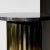Column lounge table by lisette rützou dimensions: d 60 x h 41 cm materials: brass column with marble tabletop also...