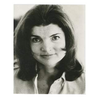 Jackie Kennedy, Black and White Photograph, 1960s For Sale