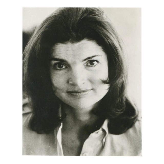 Jackie Kennedy, Black and White Photograph, 1960s For Sale