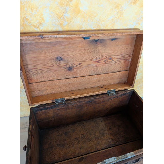 Wooden Bible Box, 1920 For Sale - Image 4 of 13