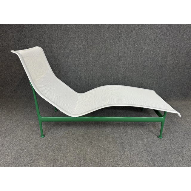 Pair of Vintage Mid Century Modern 1966 Leisure Collection Patio "Contour" Lounge Chaises by Richard Schultz for Knoll, Attributed For Sale - Image 12 of 12