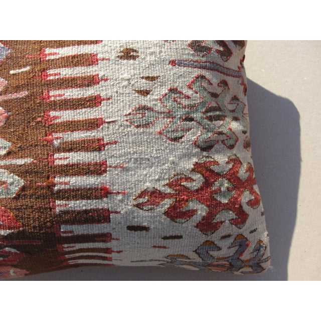 Kilim Rug Pillow Cover For Sale - Image 4 of 11