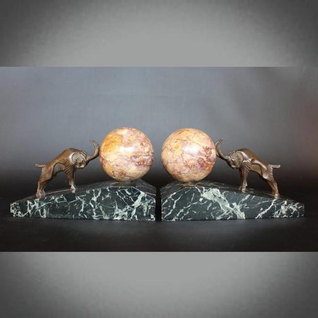 Art Deco Bookends, 1920s, Set of 2 For Sale - Image 6 of 6