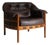 1960s Chocolate Brown Danish Mid-Century Modern Armchair Attributed to Ellekær & Norell for Coja For Sale