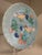 Mid 20th Century Majolica Plate | Bluebirds & Blackberries | Powder Blue Ceramic Wall Plate For Sale In Milwaukee - Image 6 of 6