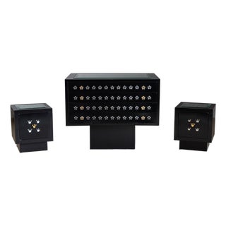 Chest of Drawers and Night Stands by Matteo Thun, Italy 1980s, 3 Pieces For Sale