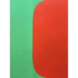 1964 Ellsworth Kelly Original Lithograph Derriere Le Miroir Dm02149 For Sale