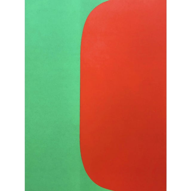 1964 Ellsworth Kelly Original Lithograph Derriere Le Miroir Dm02149 For Sale